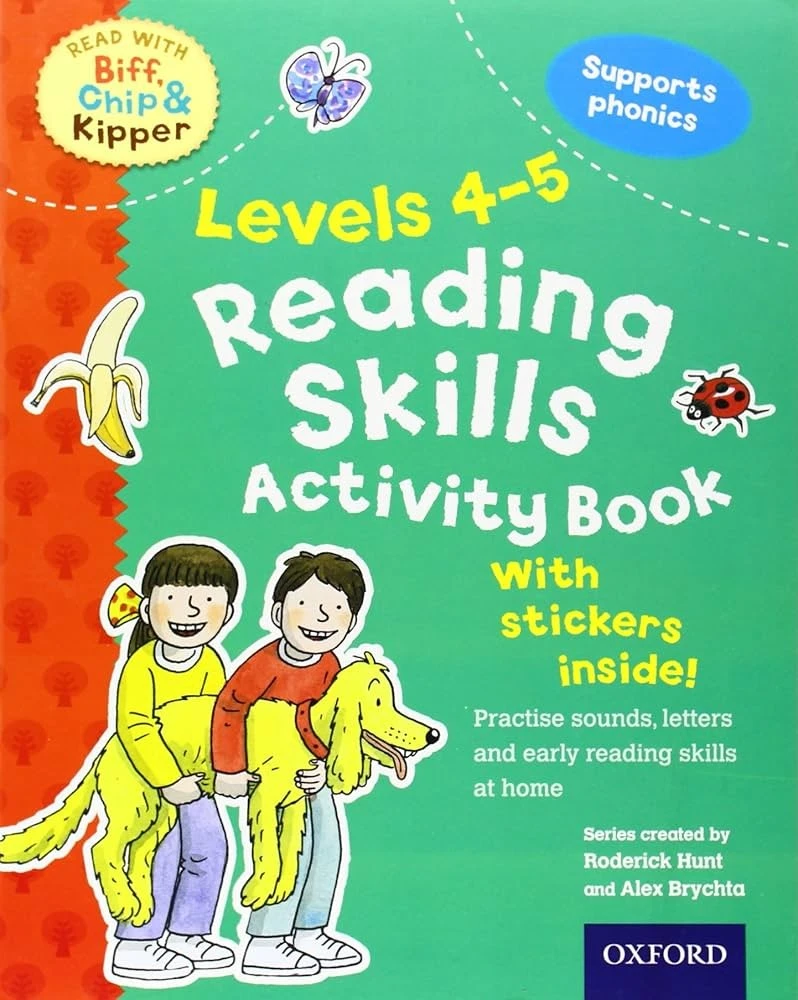 Reading Skills Activity Book, Levels 4-5